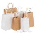 clothing bag milk tea printed shopping gift tote